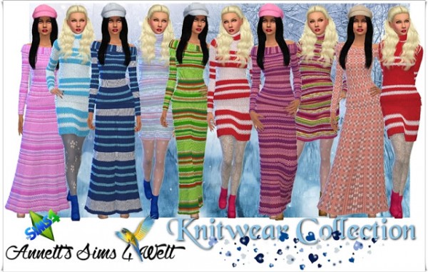  Annett`s Sims 4 Welt: Knitwear Collection