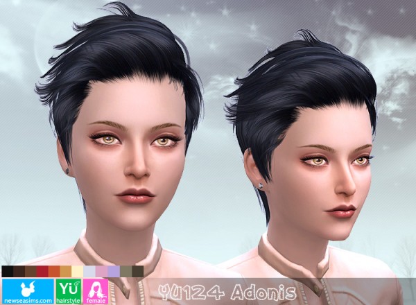  NewSea: YU124 Adonis donation hairstyle for ladies