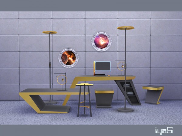  The Sims Resource: Futuristic set by Soloriya