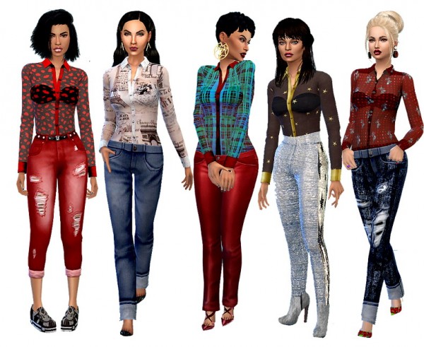  Dreaming 4 Sims: Ladies Weekend Shirt