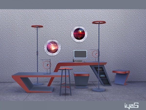  The Sims Resource: Futuristic set by Soloriya
