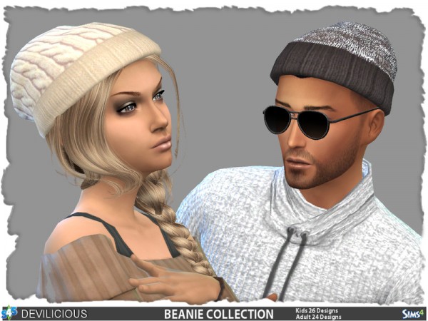  The Sims Resource: Beanie Collection  26   Kids 24 by Devilicious