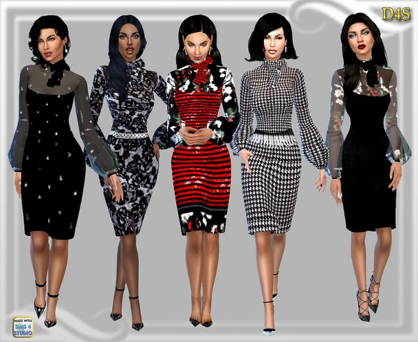  Dreaming 4 Sims: Designe look bow dress
