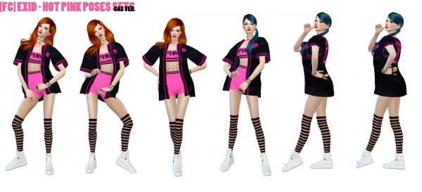  Flower Chamber: Hot pink poses