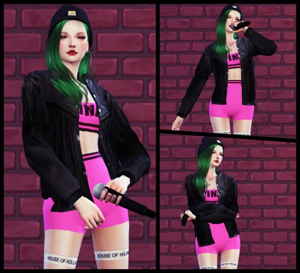 Flower Chamber: Hot pink poses