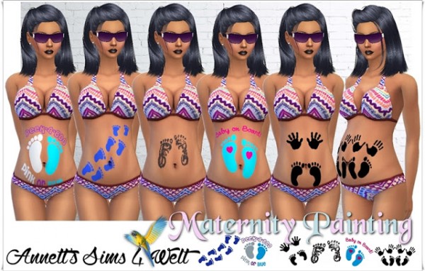  Annett`s Sims 4 Welt: Maternity Painting