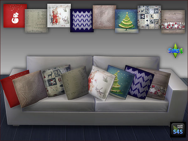  Arte Della Vita: 2 sets with 8 big and 8 small cushions