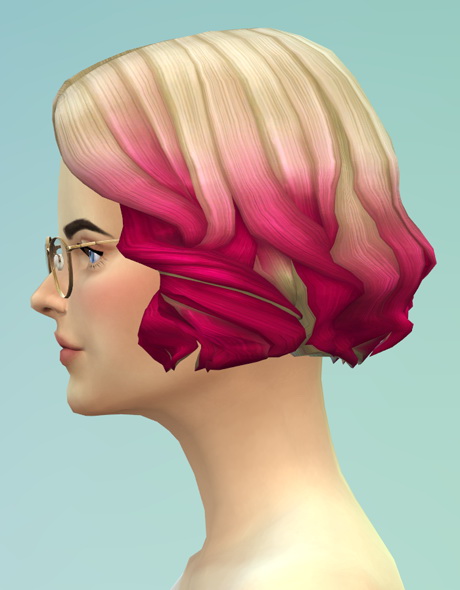 Rusty Nail Long Wavy Parted V5 1 Hairstyle Sims 4 Downloads