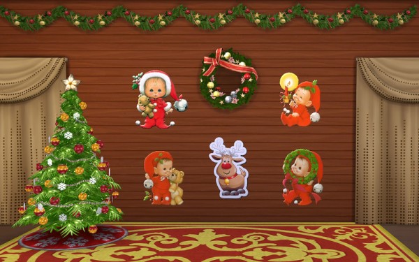  Ihelen Sims: Christmas decor