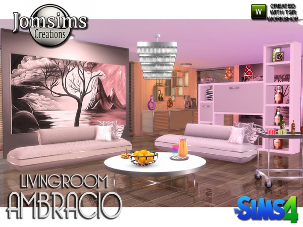  The Sims Resource: Ambracio livingroom by jomsims