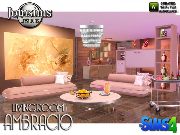  The Sims Resource: Ambracio livingroom by jomsims