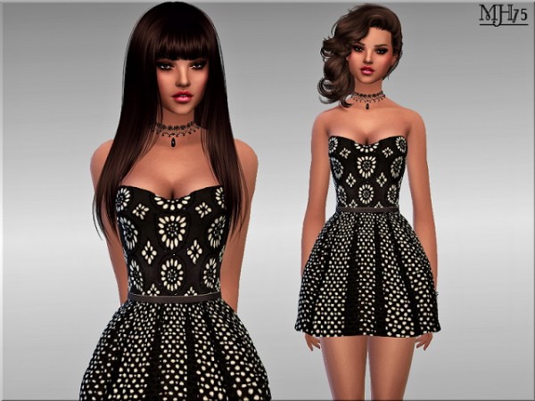  Sims Addictions: Sweet Desire Dress by MargiesSims