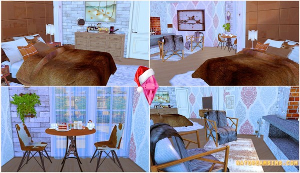  Nat Dream Sims: Christmas morning house