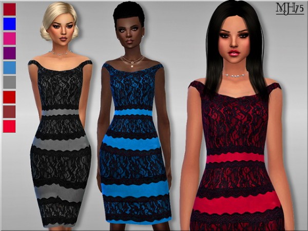  Sims Addictions: Priscilla Dress
