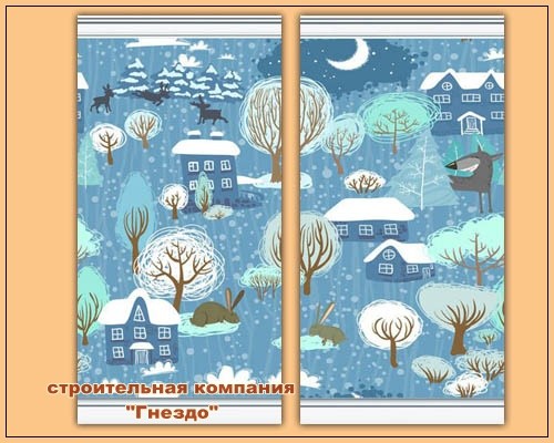 Sims 3 by Mulena: Seamless Christmas Wallpaper 006