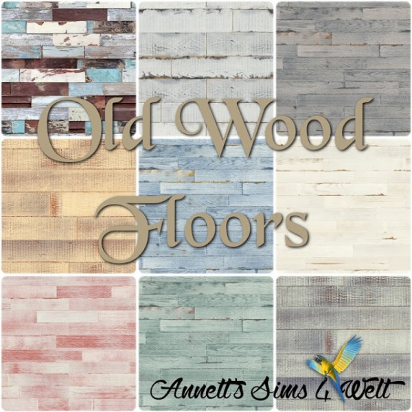  Annett`s Sims 4 Welt: Old Wood Floors