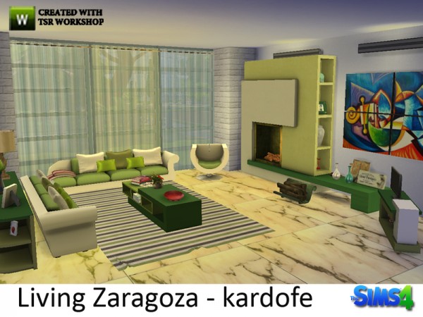  The Sims Resource: Living Zaragoza by Kardofe