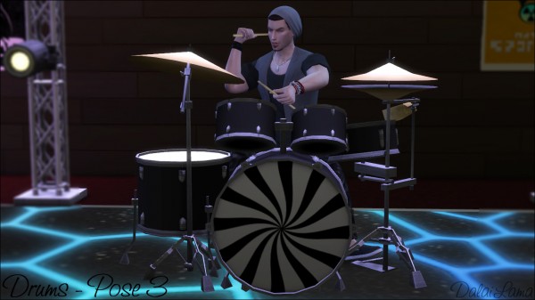  The Sims Lover: Drums Poses by Dalai Lama