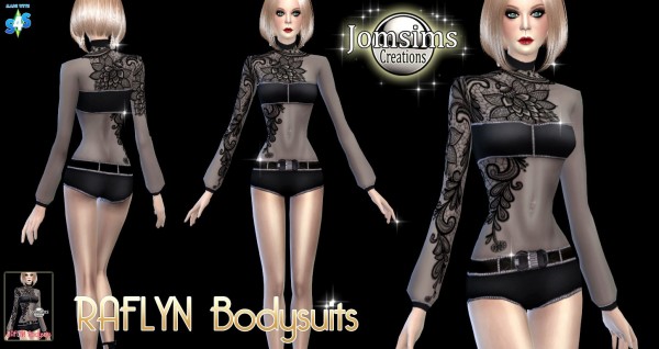  Jom Sims Creations: Raflyn bodysuits