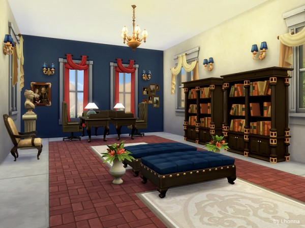  The Sims Resource: Classical Library by Lhonna