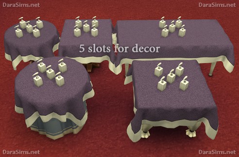  Dara Sims: Tablecloth Set