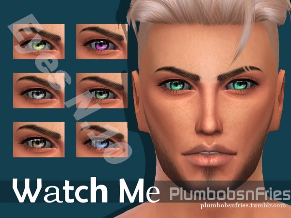 Plumbobsnfries: Watch Me   Eyes N.10