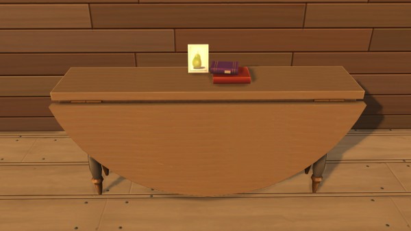  Simsworkshop: Natural Folded Accent Tables