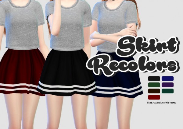 Rinvalee: Skirt Recolors • Sims 4 Downloads