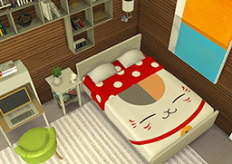  Enure Sims: Bed Recolor Natsume Yuujinchou