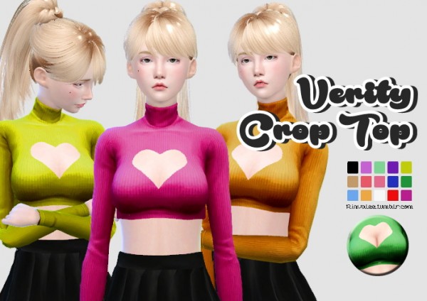  Rinvalee: Sentate   Verity Cropped Polo Neck Recolors