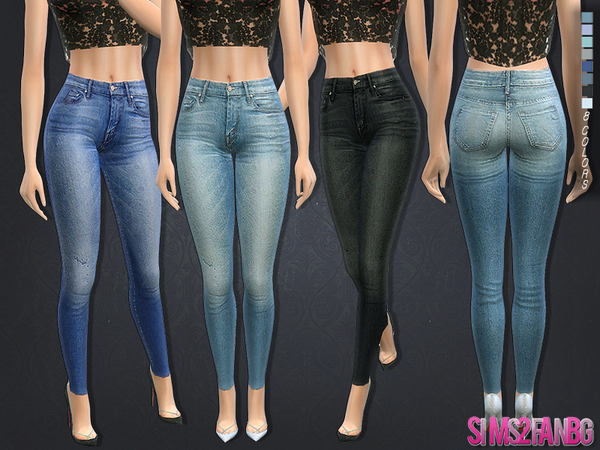  The Sims Resource: 131   High jeans by sims2fanbg