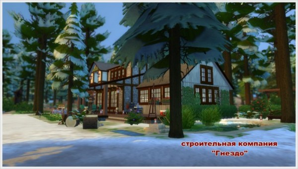  Sims 3 by Mulena: Winters Tale house