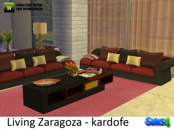  The Sims Resource: Living Zaragoza by Kardofe