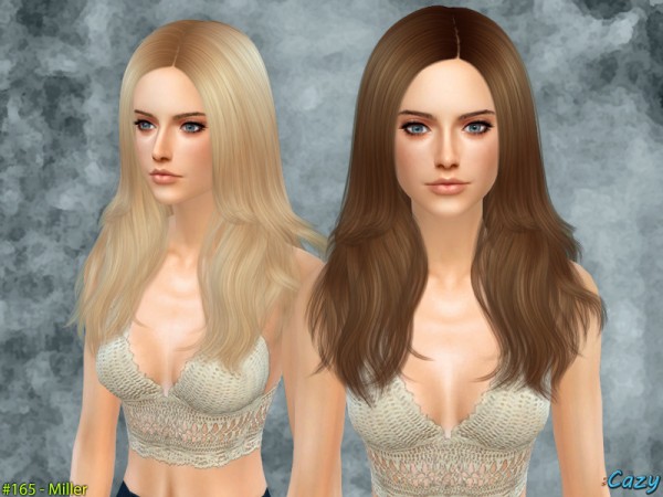 The Sims Resource: Miller   Female Hairstyle by Cazy