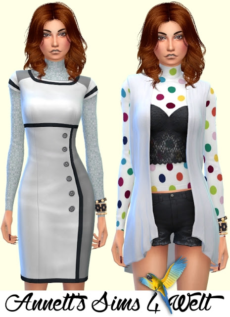  Annett`s Sims 4 Welt: Accessory Sweater