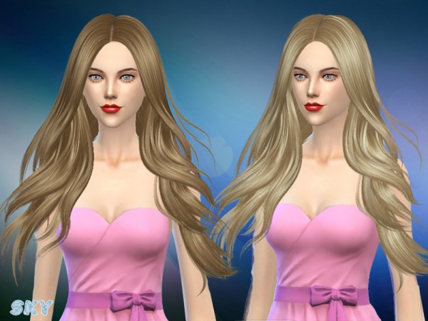  The Sims Resource: Skysims Hair 280 Zoe