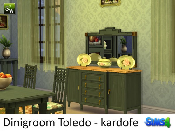  The Sims Resource: Dinigroom Toledo by Kardofe