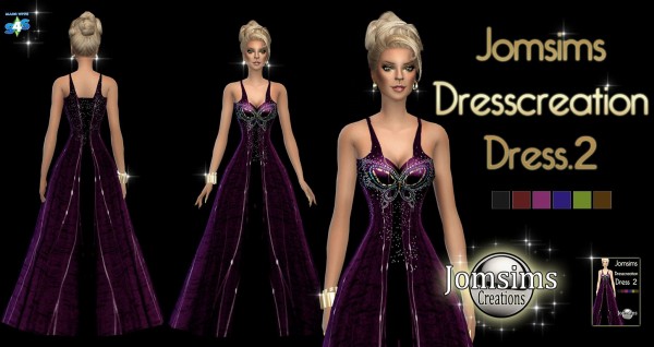  Jom Sims Creations: 3 Dress Creation