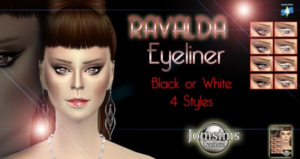  Jom Sims Creations: Ravalda eyeliner