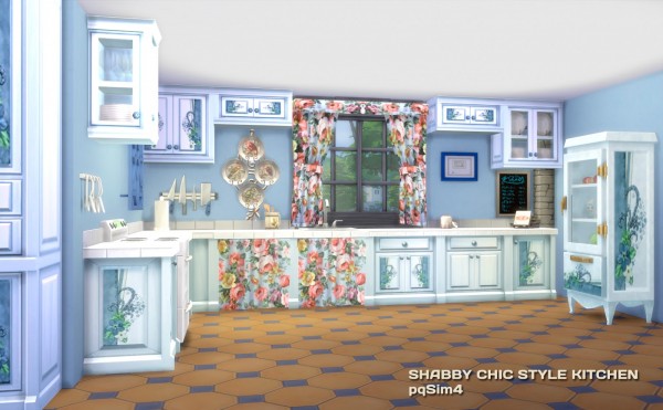  PQSims4: Shabby Chic Style Kitchen