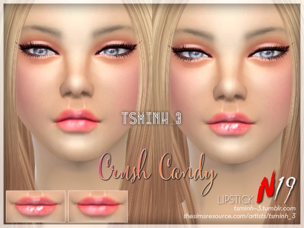  The Sims Resource: Crush Candy Lipstick