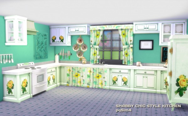  PQSims4: Shabby Chic Style Kitchen