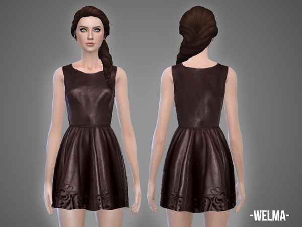  The Sims Resource: Welma   dress by April