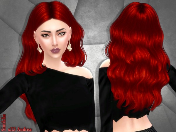  The Sims Resource: Sintiklia   Hair s33 Andrea