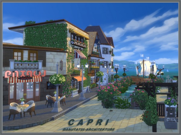  The Sims Resource: Capri house by Danuta720
