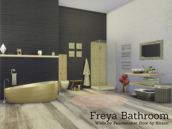  The Sims Resource: Freya Bathroom by Angela
