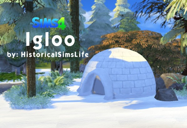  History Lovers Sims Blog: Igloo