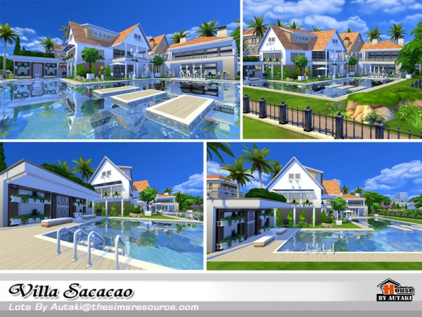  The Sims Resource: Villa Sacacao by Autaki