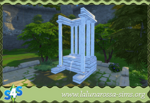  La Luna Rossa Sims: Ancient Greek Fountain