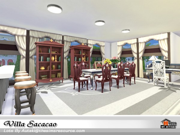  The Sims Resource: Villa Sacacao by Autaki